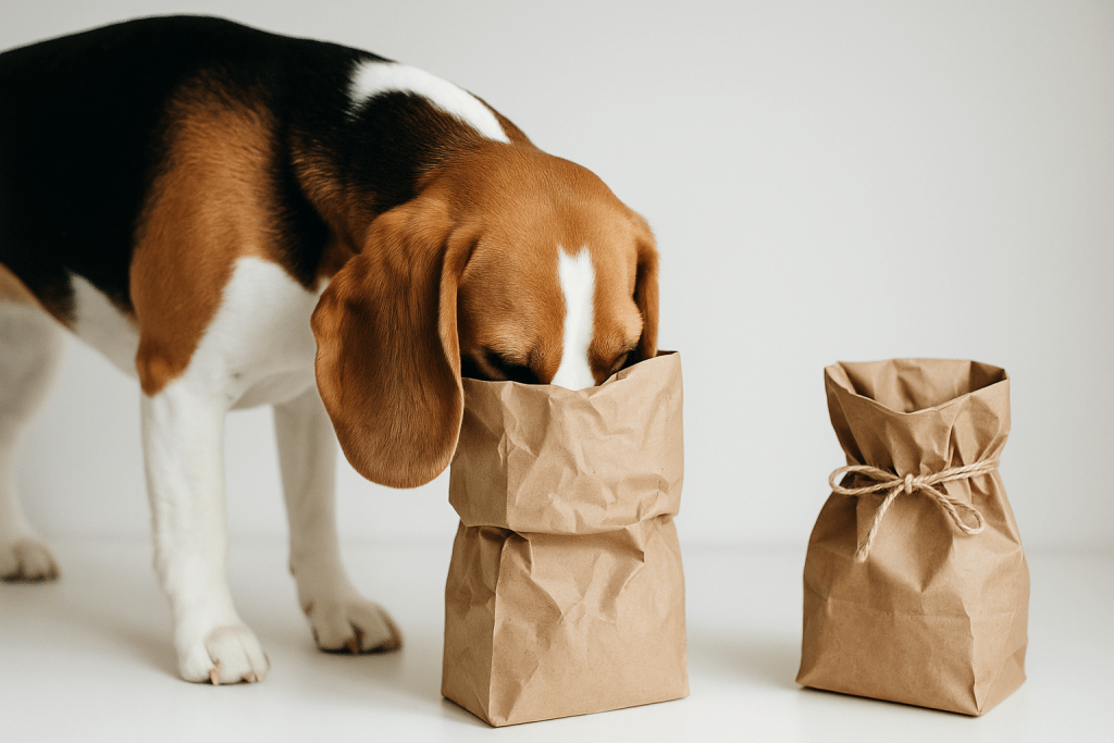 Photo of dog vomiting